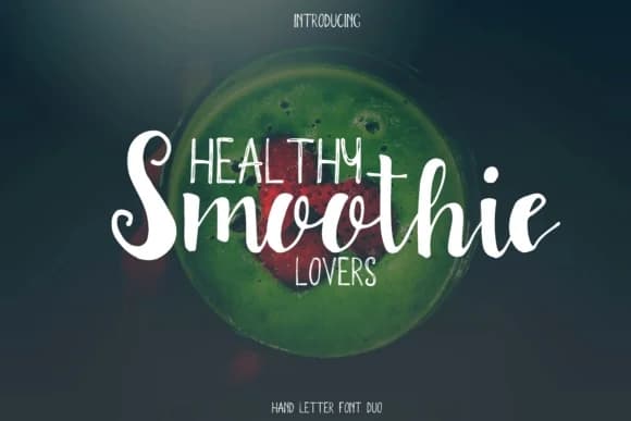 Smoothies Font by Studio_Art — Script Handwritten Font