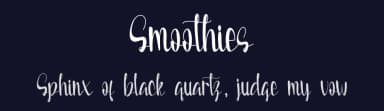 Smoothies by Fillo Graphic — Script Handwritten Font — thumbnail 2