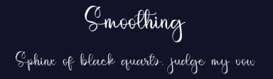Smoothing by Inermedia Studio — Script Handwritten Font — thumbnail 2