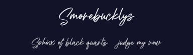 Smorebucklys by Maulana Creative — Script Handwritten Font — thumbnail 2