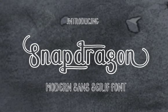 Snapdragon Font by JoeeCreative — Script Handwritten Font