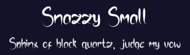 Snazzy Small by Inermedia Studio — Script Handwritten Font — thumbnail 2