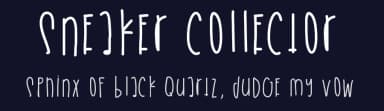 Sneaker Collector by Des Gomez — Script Handwritten Font — thumbnail 2