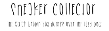 Sneaker Collector by Des Gomez — Script Handwritten Font — thumbnail 1