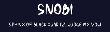 Snobi by RantautypeStudio — Script Handwritten Font — thumbnail 2