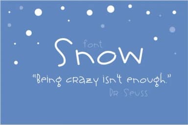 Snow Font by Carolina Mejia — Script Handwritten Font — thumbnail 4