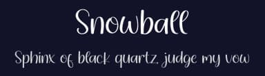 Snowball by Erik Studio — Script Handwritten Font — thumbnail 2