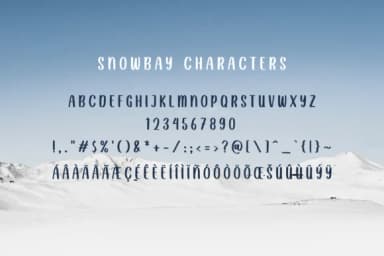 Snowbay Font by Sibelumpagi Studio — Script Handwritten Font — thumbnail 8