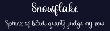 Snowflake by Inermedia Studio — Script Handwritten Font — thumbnail 2