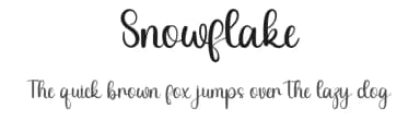 Snowflake by Inermedia Studio — Script Handwritten Font — thumbnail 1