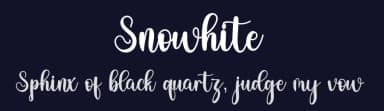 Snowhite by FreshtypeINK — Script Handwritten Font — thumbnail 2