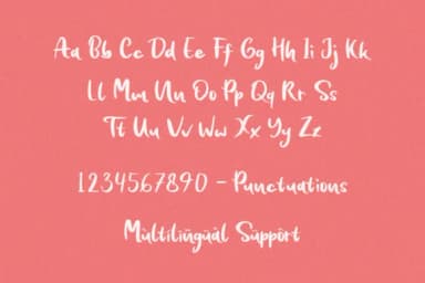 Snowing Font by Yumna_Type — Script Handwritten Font — thumbnail 5