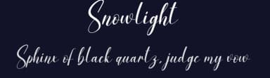 Snowlight by Scratchones — Script Handwritten Font — thumbnail 2