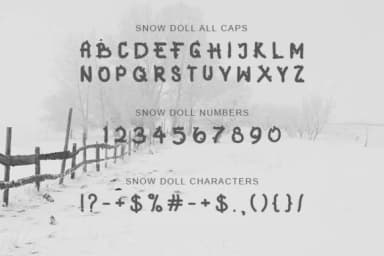 Snowy Day Font by MJB Letters — Script Handwritten Font — thumbnail 2