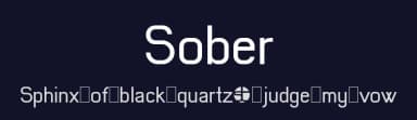 Sober by Studio Typo — Sans Serif Font — thumbnail 2