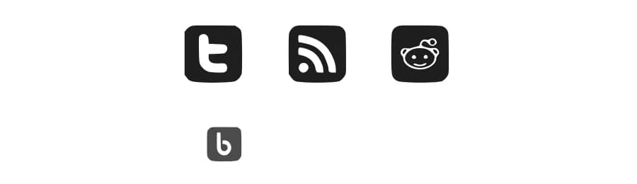 Social Font Icons by Socialh — Dingbats Font