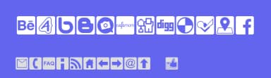Social Icons - Pro Set by Phelan Riessen — Dingbats Font — thumbnail 3