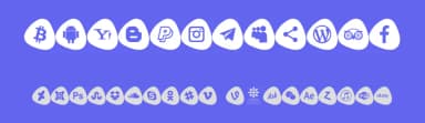 Social Logos Color by elharrak — Dingbats Font — thumbnail 3