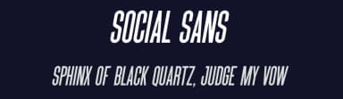 Social Sans by BfredDesign — Sans Serif Font — thumbnail 2
