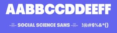 Social Science Sans by Måns Grebäck — Sans Serif Font — thumbnail 3