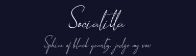 Socialitta by Rabas Design — Script Handwritten Font — thumbnail 2