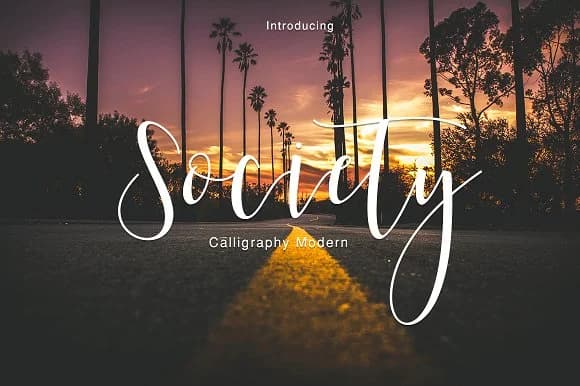 Society Font by Teweka — Script Handwritten Font