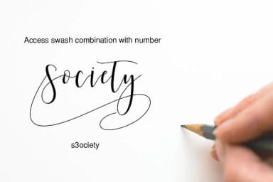 Society Font by Teweka — Script Handwritten Font — thumbnail 5
