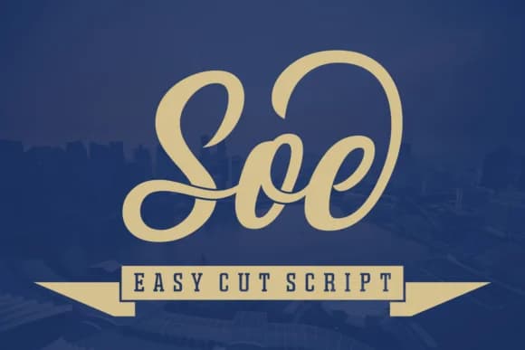 Soe Font by Situjuh — Script Handwritten Font