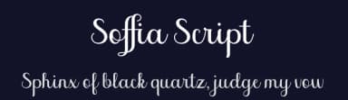 Soffia Script by Zane Studio — Script Handwritten Font — thumbnail 2