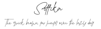 Soffika by Topan Sofyan — Script Handwritten Font — thumbnail 1