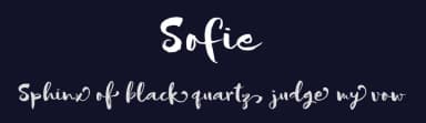 Sofie by Jroh Creative — Script Handwritten Font — thumbnail 2