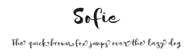 Sofie by Jroh Creative — Script Handwritten Font