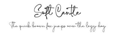 Soft Cantle by Din Studio — Script Handwritten Font — thumbnail 1