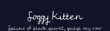 Soggy Kitten by Kimberly Geswein — Script Handwritten Font — thumbnail 2