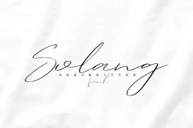 Solang Font by Katie Holland — Script Handwritten Font — thumbnail 1