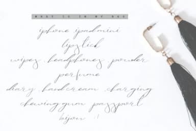 Solang Font by Katie Holland — Script Handwritten Font — thumbnail 9