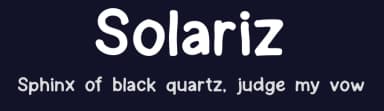 Solariz by angkalimabelas — Script Handwritten Font — thumbnail 2