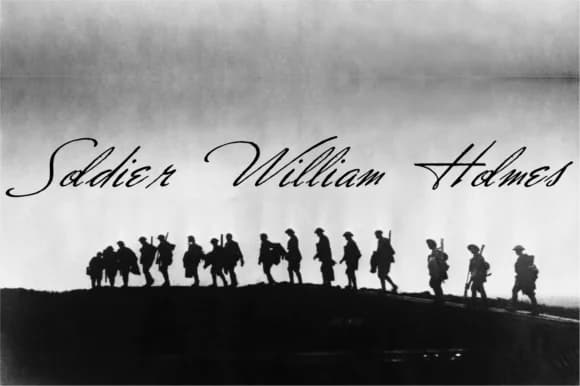 Soldier William Holmes Font by Intellecta Design — Script Handwritten Font