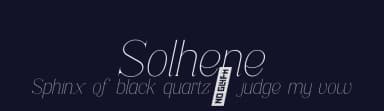 Solhene by VPcreativeshop — Serif Font — thumbnail 2