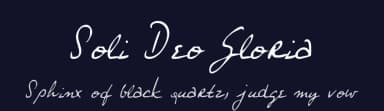 Soli Deo Gloria by Kimberly Geswein — Script Handwritten Font — thumbnail 2