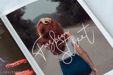 Solifebo Font by leamsign — Script Handwritten Font — thumbnail 7