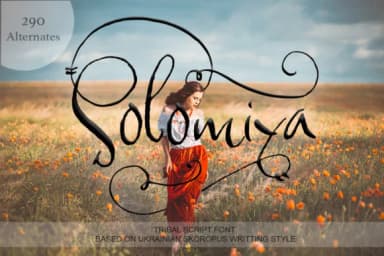 Solomiya Font by Red Ink — Script Handwritten Font — thumbnail 1