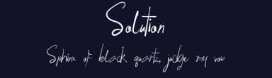 Solution by Eddy Goodboy — Script Handwritten Font — thumbnail 2
