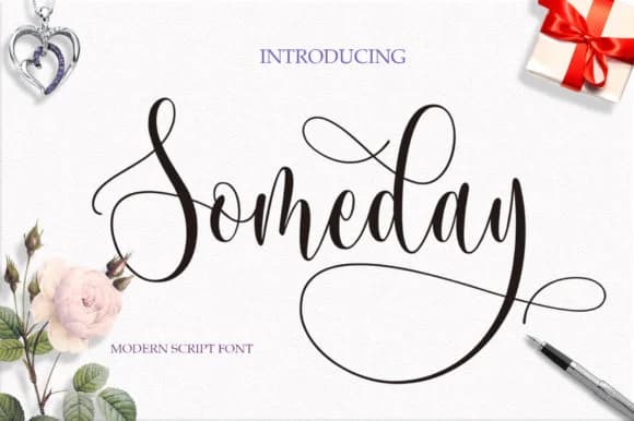 Someday Font by Byuly Ayika — Script Handwritten Font