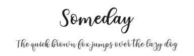 Someday by Mr Letters — Script Handwritten Font — thumbnail 1