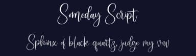 Someday Script by Typefactoryco — Script Handwritten Font — thumbnail 2