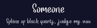 Someone by Inermedia Studio — Script Handwritten Font — thumbnail 2