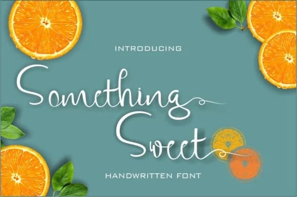 Something Sweet Font by DiraStudio — Script Handwritten Font