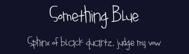 Something Blue by Brittney Murphy Design — Script Handwritten Font — thumbnail 2