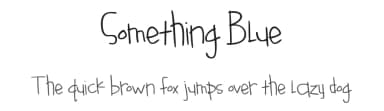 Something Blue by Brittney Murphy Design — Script Handwritten Font — thumbnail 1